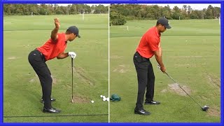 quotTiger Woodsquot Warm Up Swing Sequence amp Slow MotionsㅣWedge Iron Wood Driver [upl. by Steiner317]