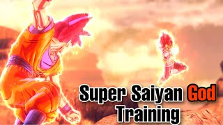 Super Saiyan God Training With SSG Goku  Dragon Ball Xenoverse 2 [upl. by Cole116]