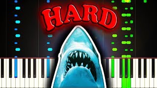 JAWS THEME  Piano Tutorial [upl. by Humfried765]