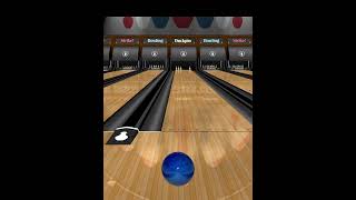 Duckpin bowling strike bowling [upl. by Ynafets]