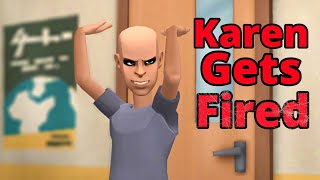 Classic Caillou Gets Karen Fired From Her Job Framed Karen Grounded S4 EP46 [upl. by Awhsoj254]