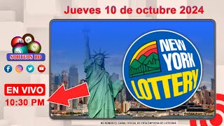 New York Lottery en vivo │Jueves 10 de octubre 2024  1030 PM loteriasdominicanas [upl. by Warfourd]