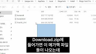 메가핵 다운로드 안될때 다운하는법 [upl. by Sane]