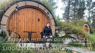 Walking around in Sjodalen Hyttetun og Camping AS [upl. by Dlared318]