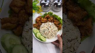 Ayam karage nasi daun jeruk cocok untuk ide bekal anak dan suami [upl. by Annoval213]