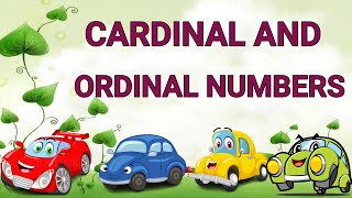 Cardinal And Ordinal Numbers  Learn Ordinal Numbers 1 To 10  Cardinal And Ordinal Numbers For Kids [upl. by Nydia979]