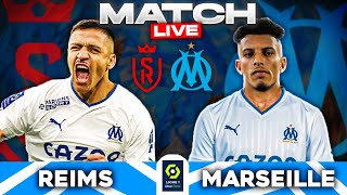 🔵⚪REIMS  MARSEILLE  VICTOIRE PRECIEUSE DE LOM  ALEXIS SANCHEZ DOUBLE BUTEUR  Ligue 1 [upl. by Ilek]