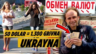 Bu Nasıl Ukrayna  50 Dolar 1350 Grivna 1 Gün Zor Geçti Ama Nasıl [upl. by Sachiko]