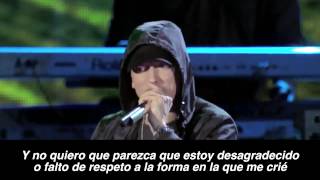 Eminem FtSia  Guts Over Fear Live HD Subtitulado Español [upl. by Selma]