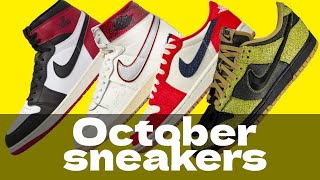 EVERY SNEAKER DROPPING in October 2024 [upl. by Gavrah]