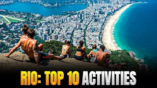 Discover Rio De Janeiro Top 10 MustDo Activities and Places to Visit [upl. by Chellman]