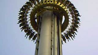 Gyro Drop Lotte World Jamsil Seoul South Korea [upl. by Dorweiler]