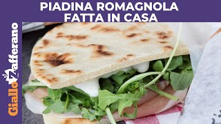 PIADINA ROMAGNOLA FATTA IN CASA [upl. by Jew786]