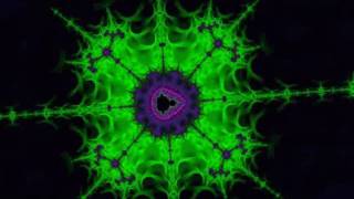 XaoS Mandelbrot Fractal Zoom with Rotation and Color Cycling [upl. by Shirlie]