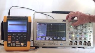 Using the Fluke 190 502 Scopemeter [upl. by Asin]