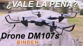 ¿ VALDRA LA PENA ESTE DRONE EN PLENO 2022 Drone Binden dm107s Review Completo [upl. by Eecrad200]