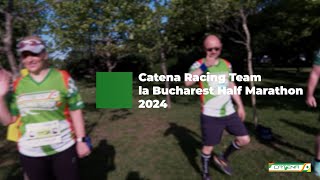 Catena Racing Team a participat la Bucharest Half Marathon [upl. by Nauqat]