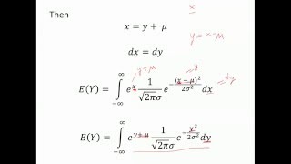 Expectation of LogNormal Variable [upl. by Yarw283]