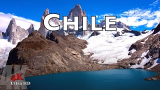 CHILE Cinematic Views by Drone in 2022  4K 30FPS [upl. by Einnoc]