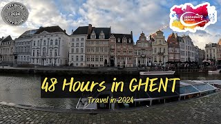 48 Hours in GHENT Belgium  Travel in 2024 [upl. by Schott219]