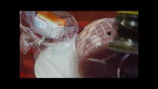 Cooking Gammon joint in Halogen Oven with Meat Thermometer [upl. by Marilin]