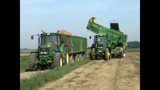 JOHN DEERE AND WUHLMAUS RACER 6500 POTATO HARVESTER [upl. by Torie]