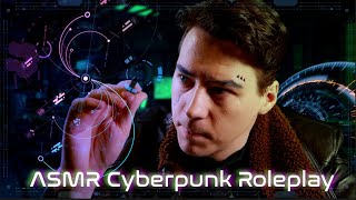 ASMR Cyberpunk Medical Exam 🤖 Undercover Human Spy [upl. by Jabin]