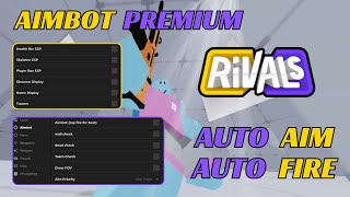 UPDATE Rivals SCRIPT  AIMBOT  For PHONE amp PC  Roblox FREE amp NEW GUI Script [upl. by Moht]