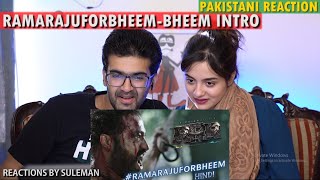 Pakistani Couple Reacts To Ramaraju For Bheem  Bheem Intro  RRR  JrNTR [upl. by Admana]