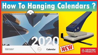 📅 Calendar D Cut Machine For Making Hanging Calendars  AbhishekIDcom [upl. by Lion]