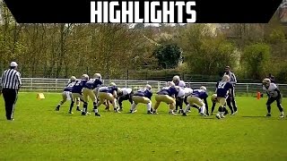 highlights D3 2015  Quarks  Cougars B Week 9 [upl. by Wrdna]