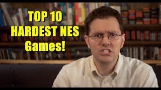 Top 10 Hardest NES Games  AVGN Clip Collection [upl. by Chilcote]