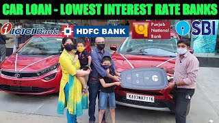 Banks That Offers Lowest Car Loan Interest  Car Finance [upl. by Worthy98]