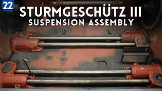 WORKSHOP WEDNESDAY Assembling and test fitting WWII StuG III G TORSION BAR suspension units [upl. by Innad384]