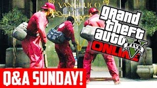 GTA 5 Online QandASunday  Heists Stimulus Package Next Gen Features Heists amp More GTA V [upl. by Courtney]