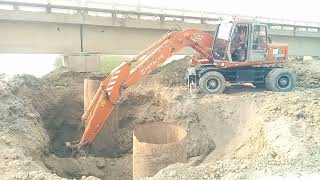 Deep foundation pile construction processpile foundation for bridge construction shorts pile ro [upl. by Bilak566]