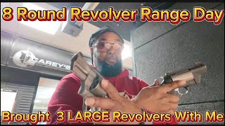 FIRST TIME AT THE RANGE with my NEW Smith amp Wesson 627 8 round revolver [upl. by Candless]