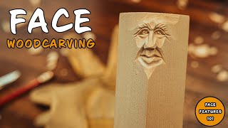 COMPLETE Step By Step Guide To Carving A Face  Facial Features 101 4K UHD [upl. by Lertnek]