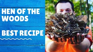 Hen of the woods mushrooms  Best Easy Recipe [upl. by Egin]