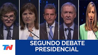 SEGUNDO DEBATE PRESIDENCIAL Programa completo [upl. by Winona]