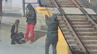 Graphic Video of Westport Light Rail Station murder [upl. by Schargel]