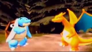 Pokemon  Blastoise and Charizard funny [upl. by Ttennaj]