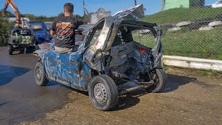 Junior Bangers Angmering Raceway 02102022 [upl. by Reede67]