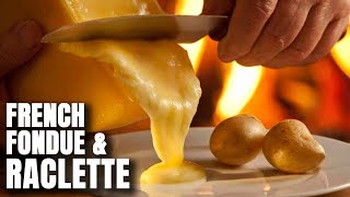 We Tried the Best Cheese RACLETTE amp Fondue Restaurant in Paris [upl. by Procora]