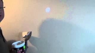 Drywall Hole Repair  How to Patch a Hole  Fix Small Hole in Drywall [upl. by Racklin623]