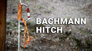 How to Tie the Bachmann Hitch Slide and Grip Knot [upl. by Earehs]