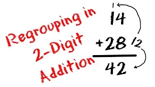 2 Digit Addition with Regrouping  Carrying and Place Value for Kids  FreeSchool [upl. by Adnuahsar]