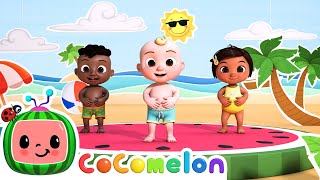 Belly Button Song ⛱️ Sing Along with Nina  CoComelon Nursery Rhymes amp Kids Songs [upl. by Ynnep]