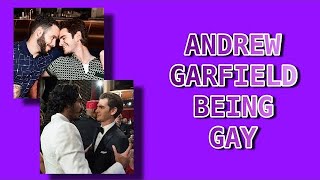 andrew garfield being gay for 6 minutes [upl. by Atirahc]