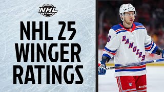 NHL 25 Winger Ratings [upl. by Yeldud455]